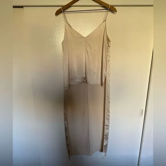 Obando High Low Satin Camisole Size 6 - Picture 4 of 9